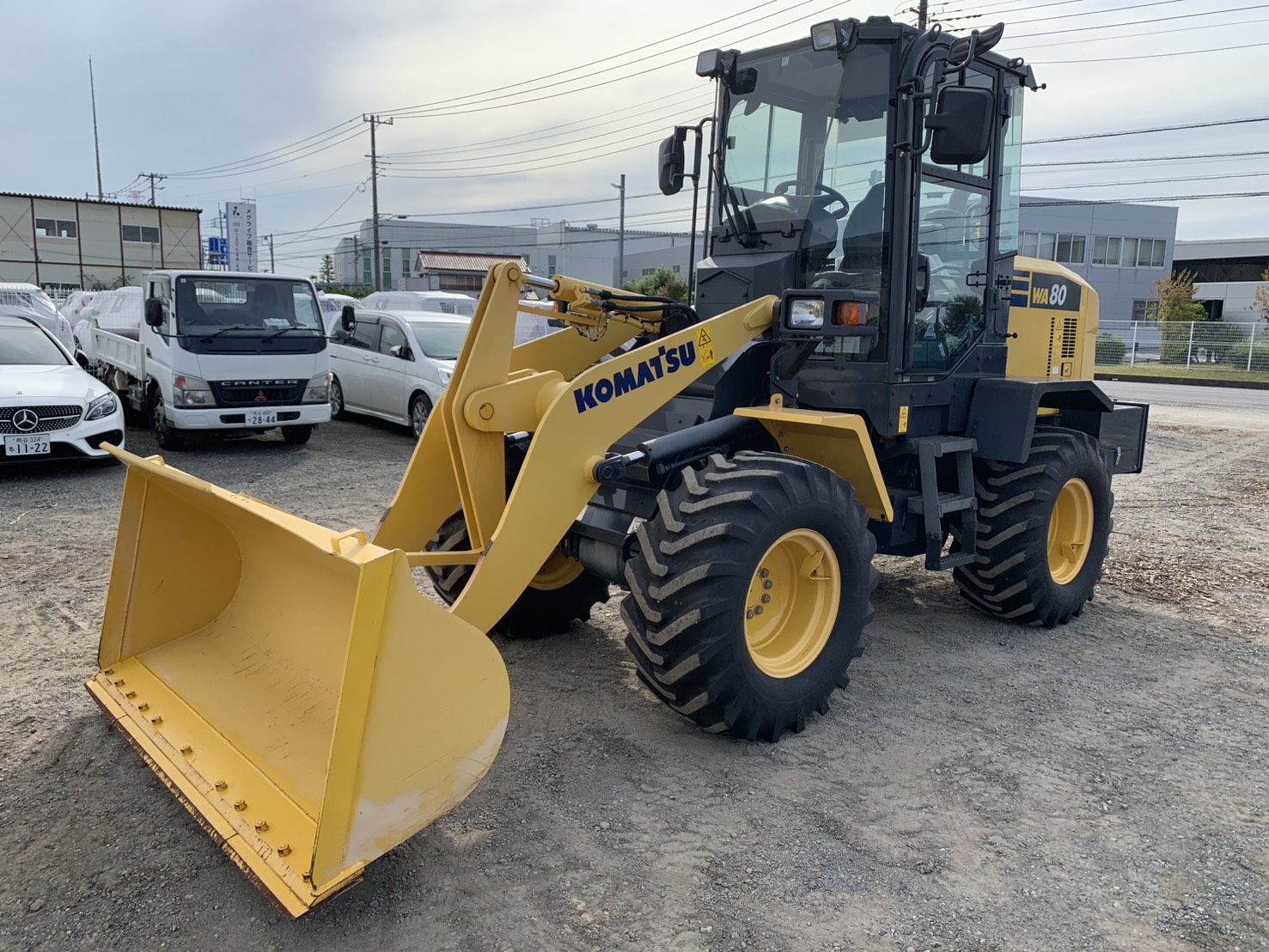 中古重機・中古建機 コマツ WA80-8 20186