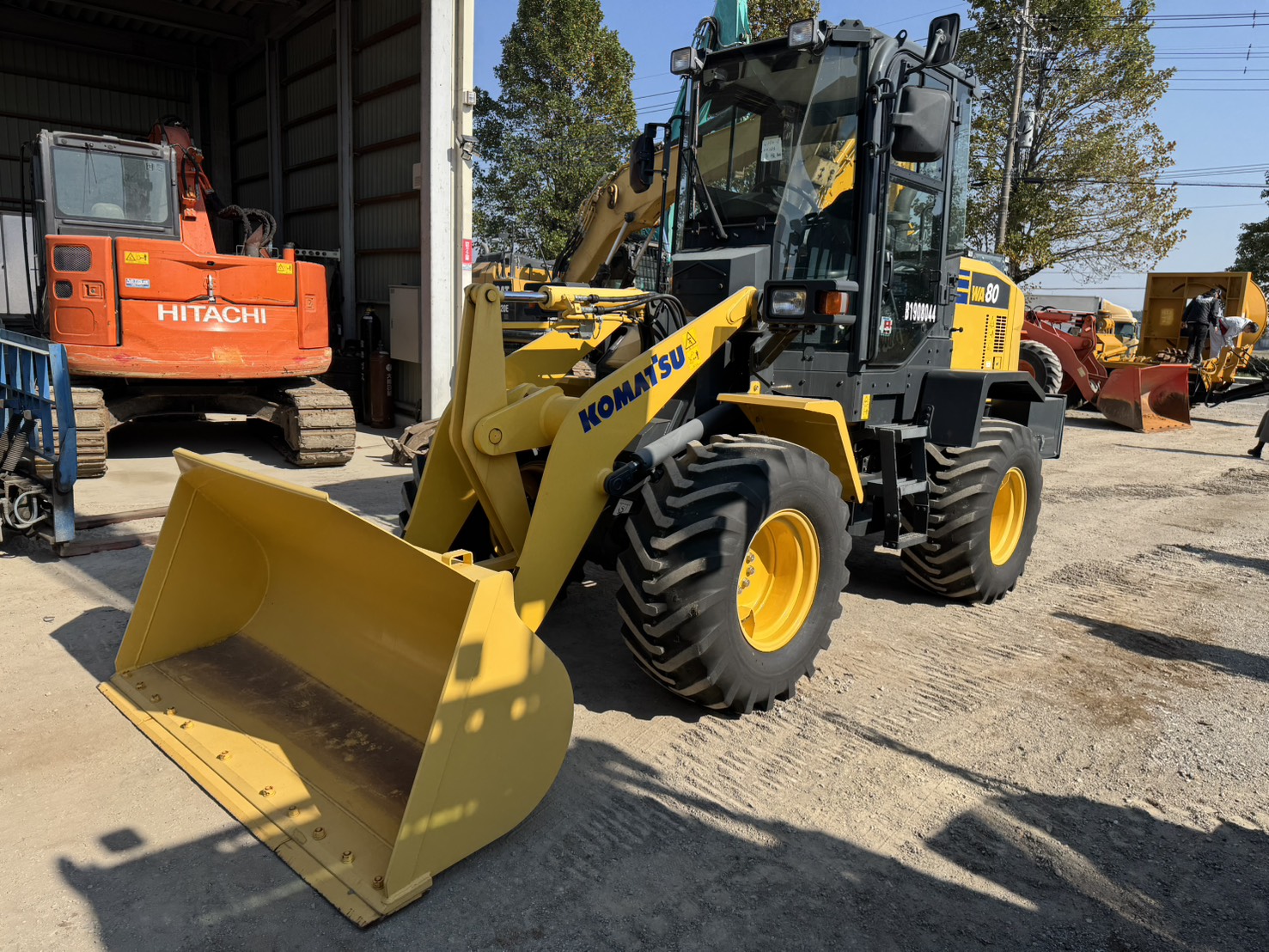 中古重機・中古建機 コマツ WA80-8 20184